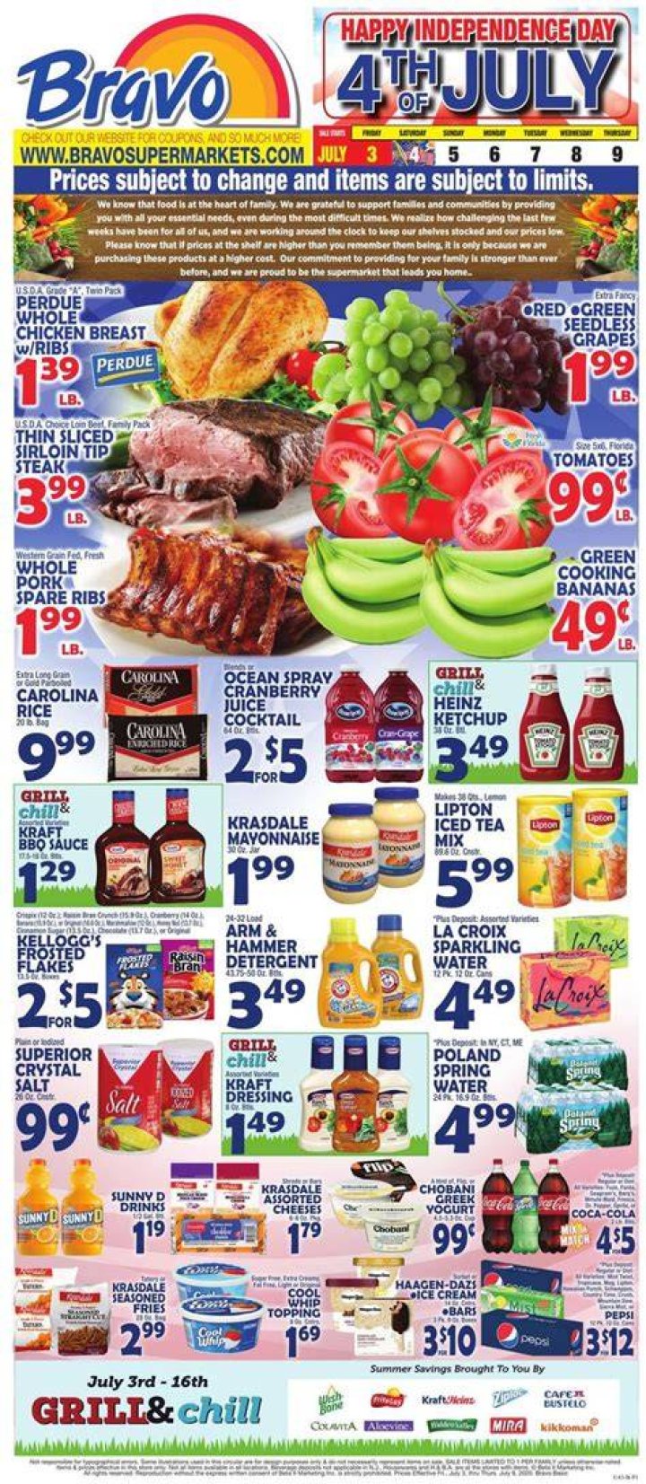 Bravo Supermarkets Ad Circular 01/10 01/16/2020 (Page 3) Rabato