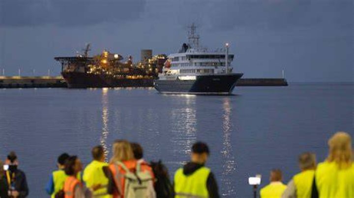 Cruiseship evacuation exercise begins as luxury liner prepares for