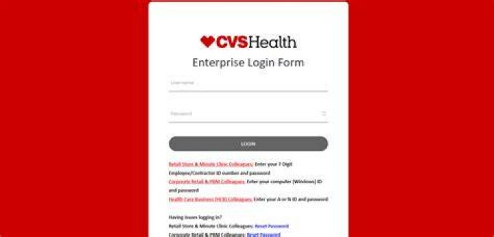 Cvs Learning Hub Login Login pages Info