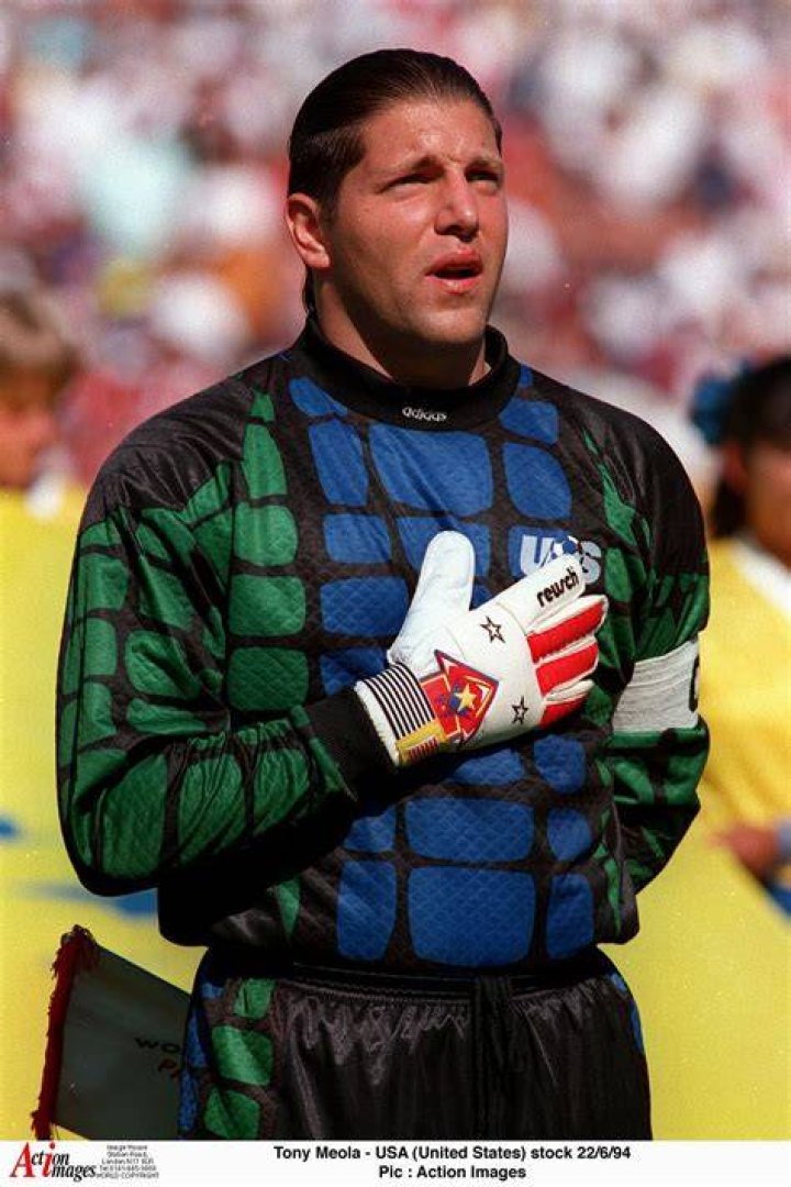 Football Meets Football Tony Meola showed how hard it is to switch