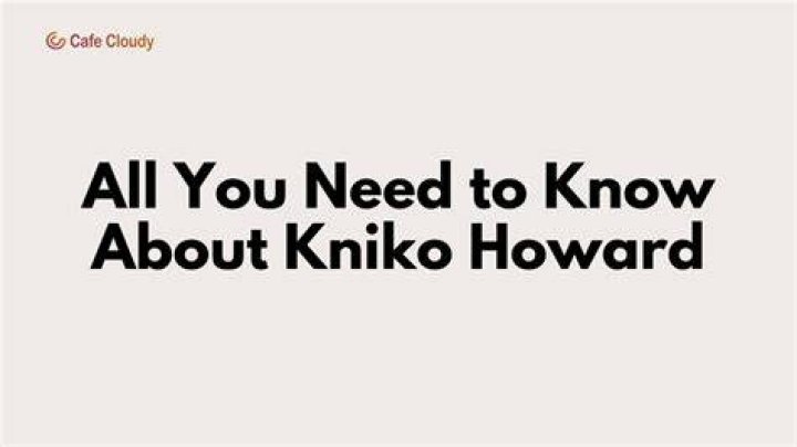 Get to Know Kniko Howard Draya Michele's Son With A Barber Named