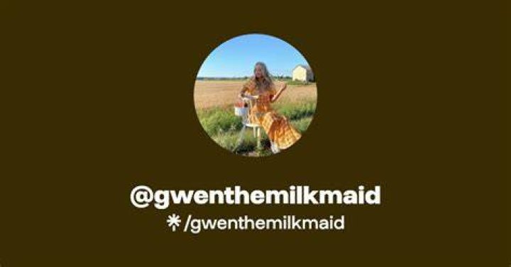 gwen the milkmaid's Amazon Page