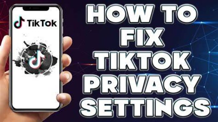 How To Fix TikTok Privacy Settings YouTube
