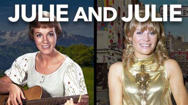 Julie Christie and Julie Andrews at the Academy Awards (1966) Julie