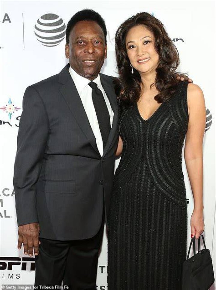 Marcia Aoki Widow of football icon Pele, who inherited 30 per cent of