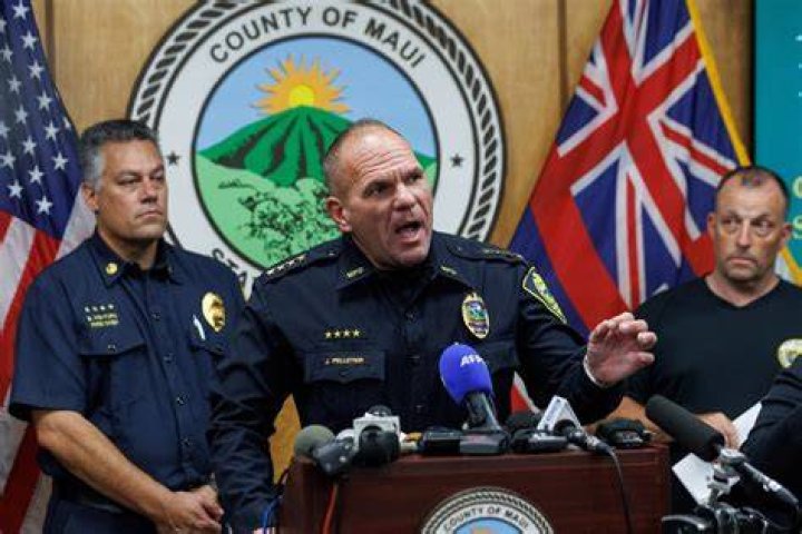 Maui police chief pleads for patience, recalls pain of&hellip;