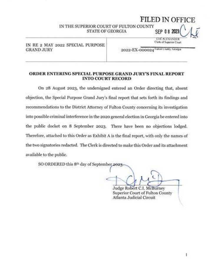 Report Grand jury looks at Richardson