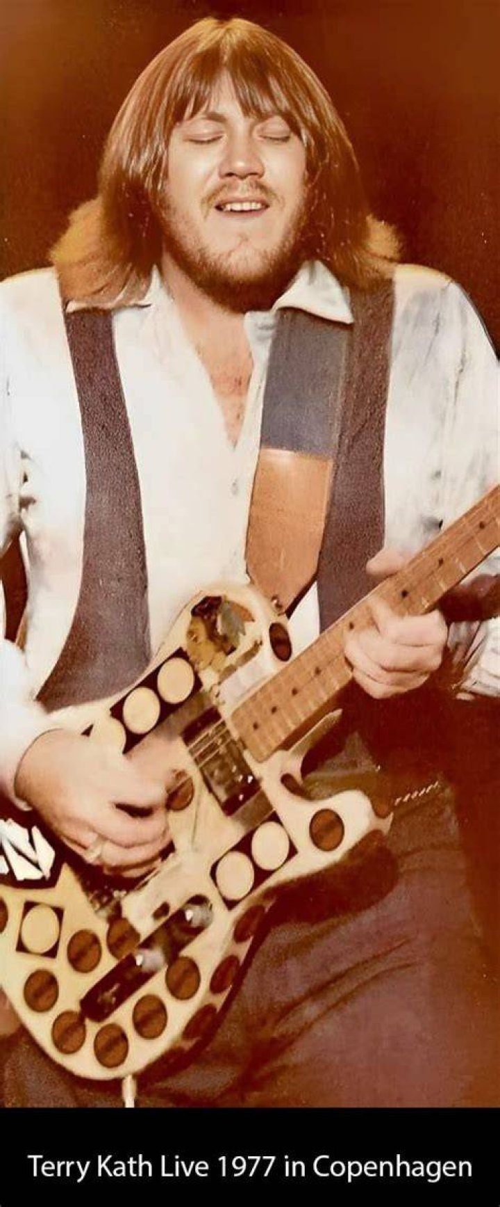 Terry Kath Photo by Marvin Rinnig Terry kath, Chicago the band, Terry