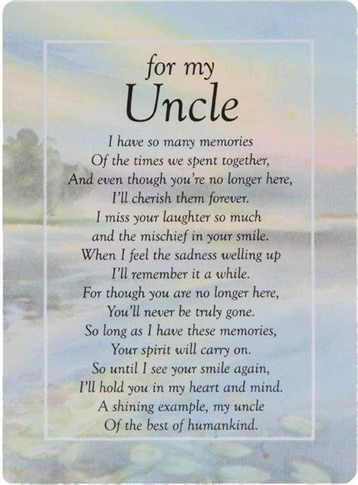 Unveiling The Wisdom And Comfort Of Dead Uncle Quotes